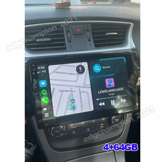 10.1" Android 13 Car Stereo GPS Radio CarPlay For Nissan Sylphy Sentra 2013-2018 - Image 2 of 4