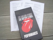 The Rolling Stones 4 CD Set PERCORMANCES (Onl...