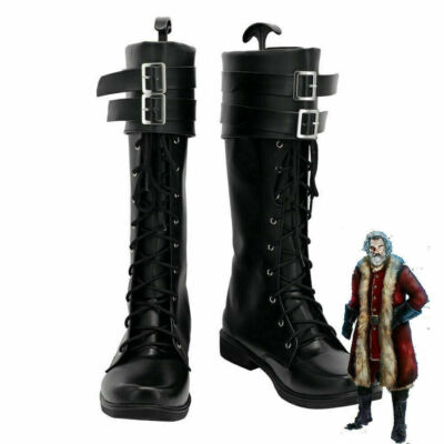 The Christmas Chronicles Cosplay Santa Claus Shoes Cosplay Men Boots Gift