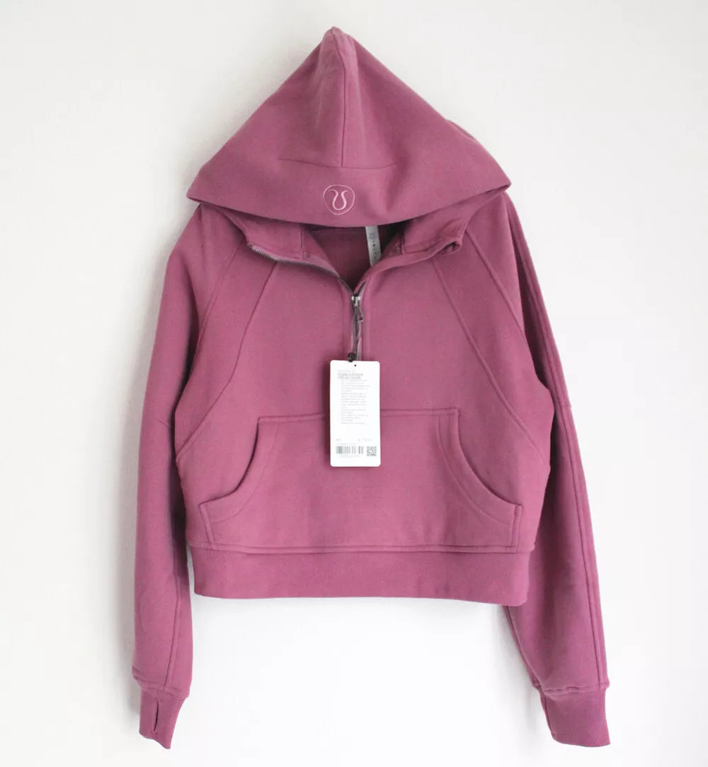 LindyLou's Boutique - Restocked! Girls Lulu Inspired Scuba Hoodie- Pink  This kids hoodie is Fleece Lined and comfortable to keep you warm. Half  Zipper design with Thumb Holes at the cuffs and