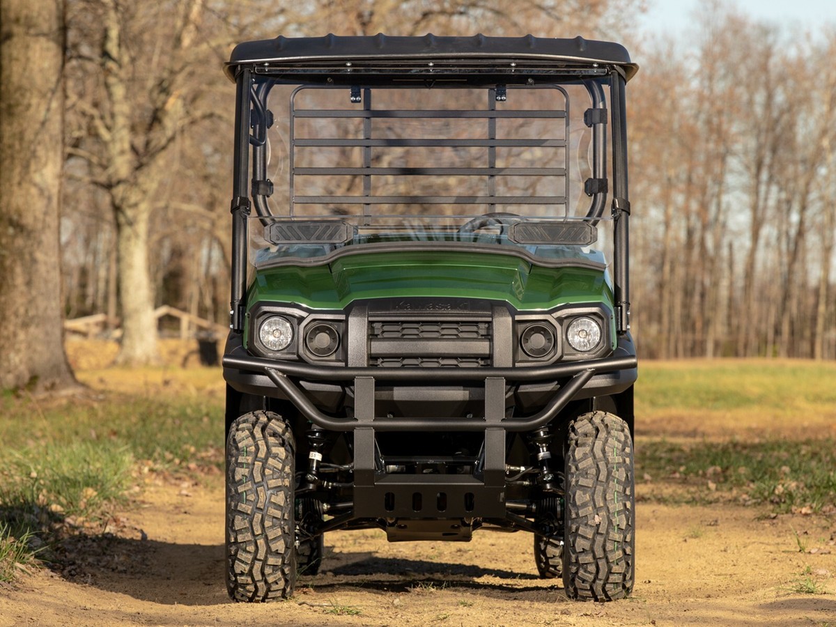 ③つるぼータイヤ SuperATV Scratch Resistant Vented Full Windshield for Kawasaki