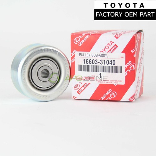 GENUINE TOYOTA 4RUNNER FJ CRUISER SERPENTINE IDLER PULLEY OEM