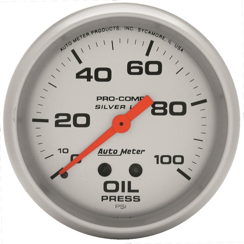 Autometer Ultra-Lite 2.625in Liquid Filled Mechanical 100 PS