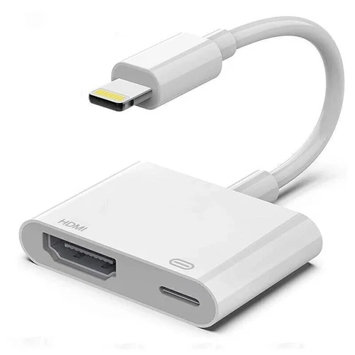 Für-Apple-iPad-iPhone Lightning-Auf-HDMI Digital TV Adapter FULL HD 1080P Kabel
