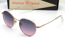 American Optical AO1002 Pilot Rose Gold Women's Sunglasses 51mm