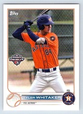 TYLER WHITAKER 2022 TOPPS PRO DEBUT #PD88