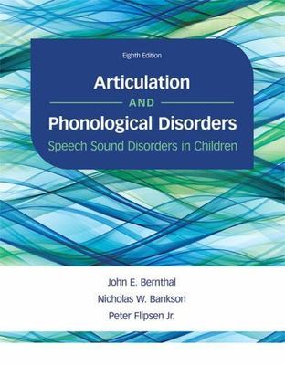 Articulation and Phonological Disorders: Speech Sound Disorders in Children...