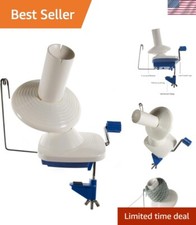 Premium Metal Yarn Winder Makes 4-Ounce Center-Pull Yarn Balls Effortlessly