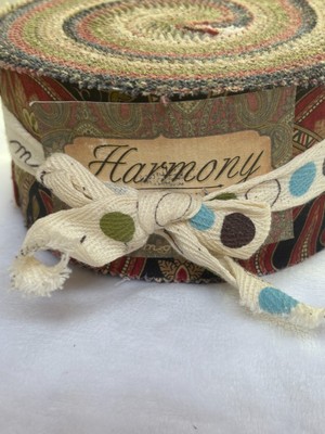 Harmony Jelly Roll by Jan Patek for Moda fabrics (out of print)