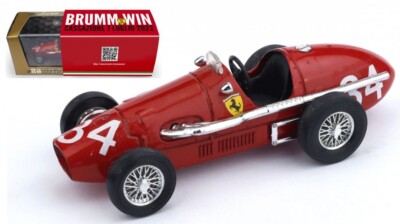 Diecast Car Scale 1:43 Brumm FERRARI 500 F2 Formula 1 F1 ASCARI Collection