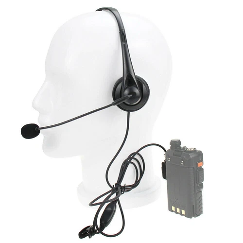 Micrófono Walkie Talkie de 2 pines PTT Micrófono Auriculares para Baofeng para KENWOOD - Imagen 1 de 7