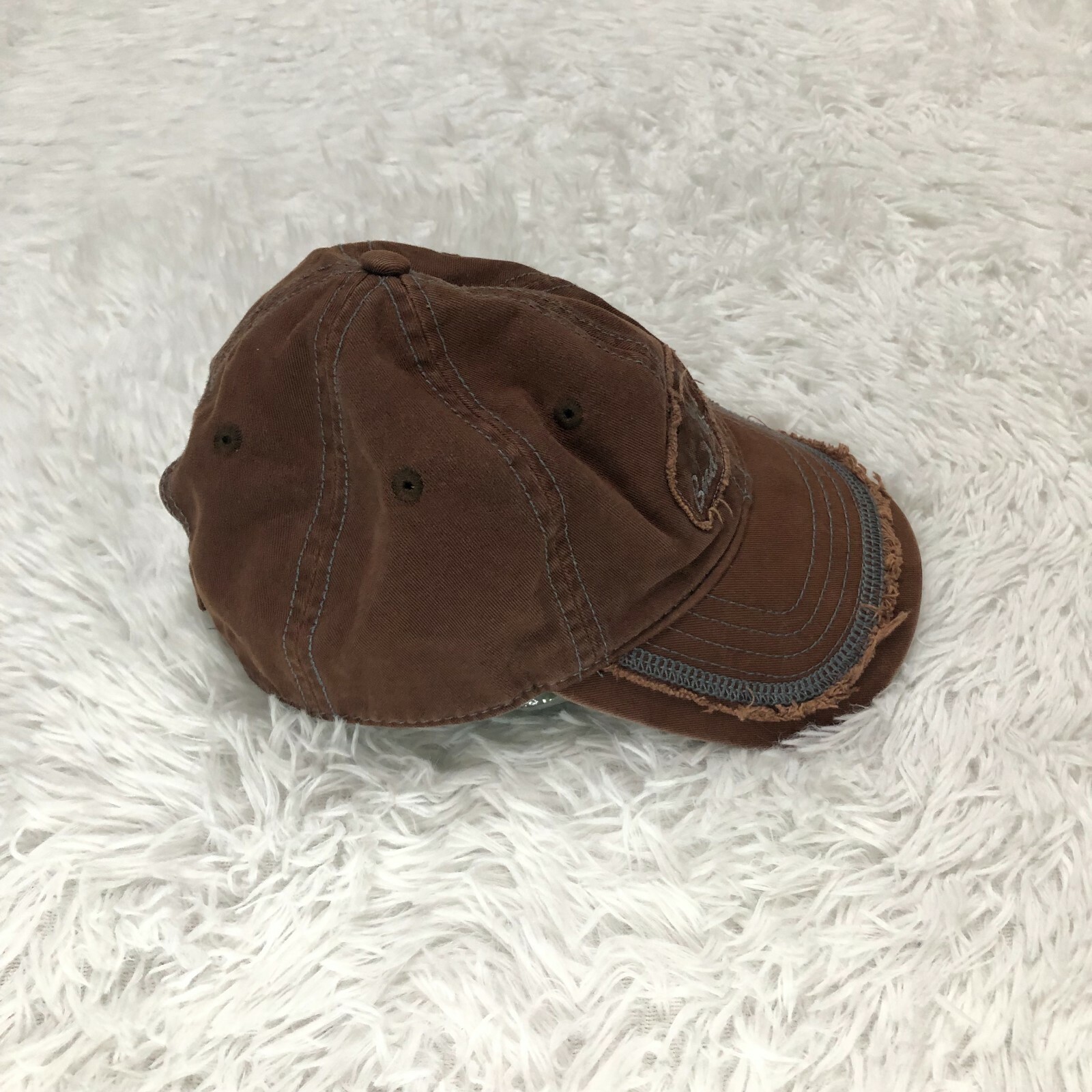 Bud Light Strapback Hat Cap Brown - image 5