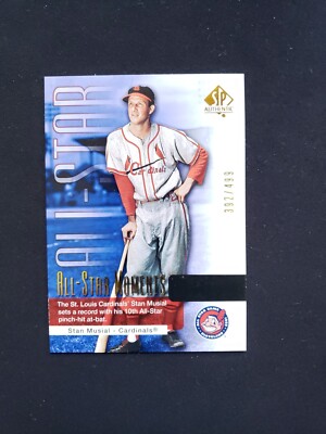 2004 SP Authentic All-Star Moments Silver /499 Stan Musial #145 HOF