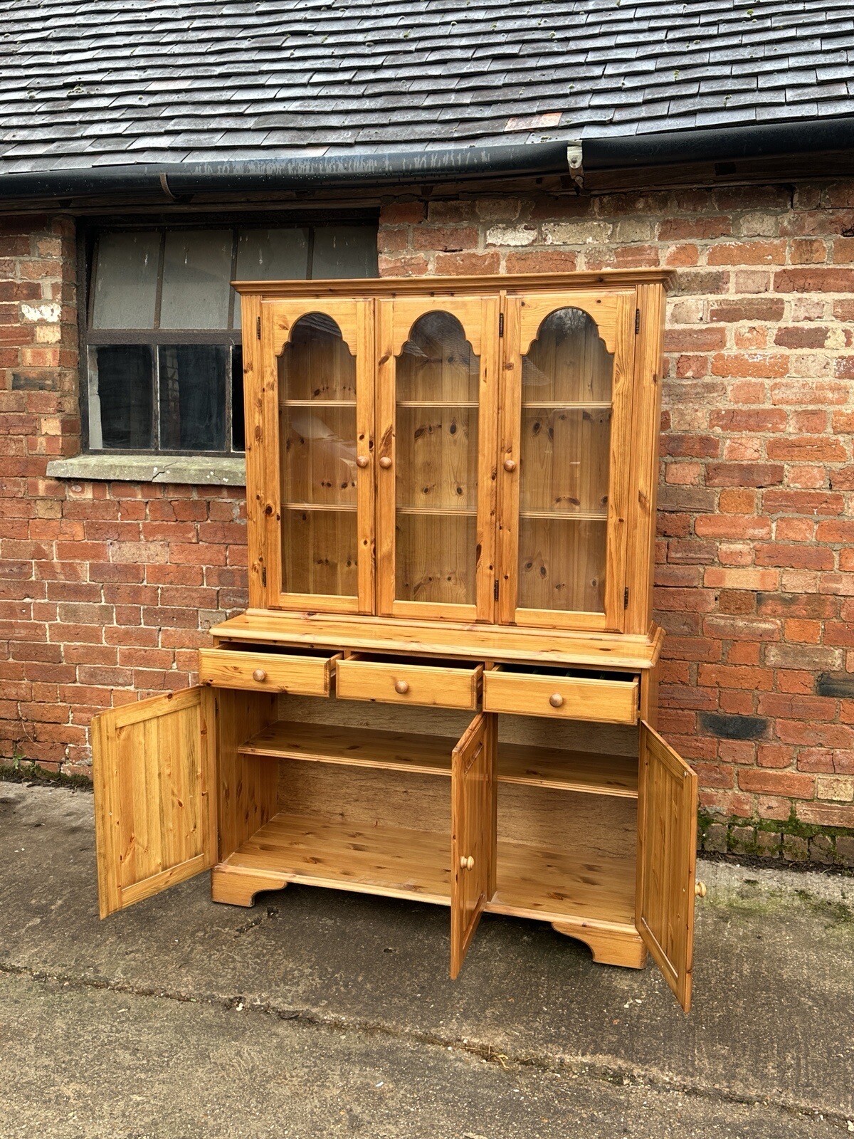 Ducal traditional Pine Welsh Dresser eBay