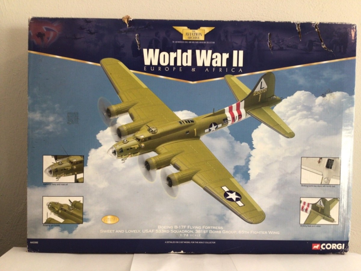 Corgi 1/72, B-17 Flying Fortress SWEET AND LOVELY. Limited Corgi 1/72, B-17 Flying Fortress SWEET AND LOVELY. Limited
