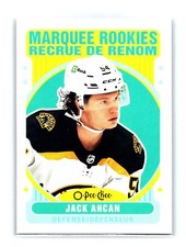2021-22 Upper Deck HOCKEY #635 Jack Ahcan 2021-22 O-Pee-Chee Update Retro Bruins