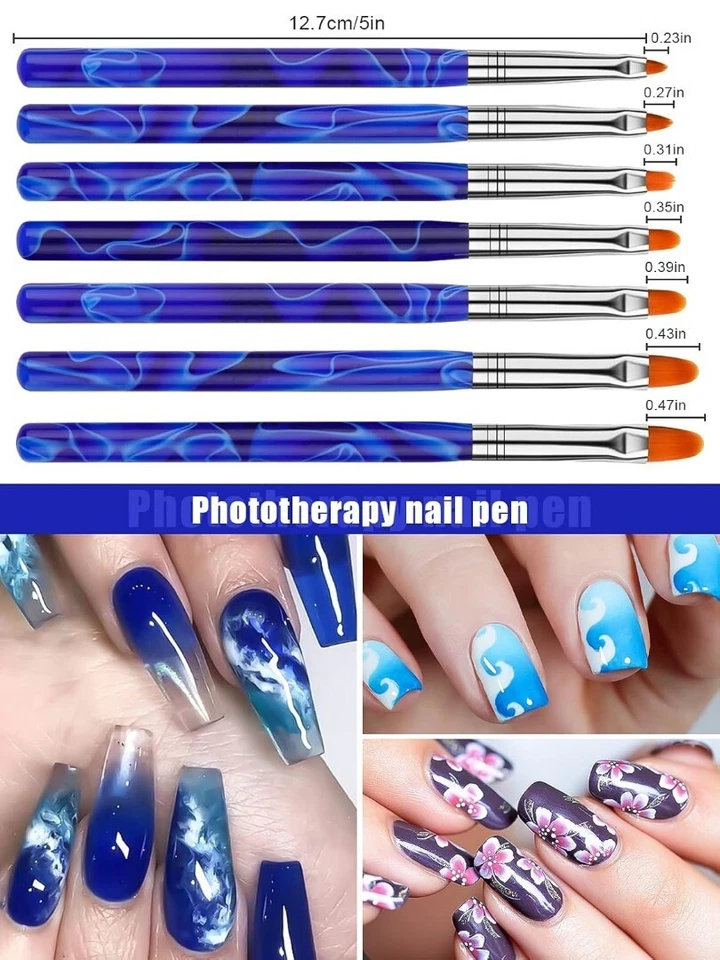 Pinceles Para Acrilico Kolinsky Cepillo De Acrílico Profesional Para Uñas Polvo - Image 3 of 4