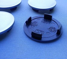 4x Nabenkappen Nabendeckel Felgendeckel 62mm  55,5mm für Alufelgen silber 6201