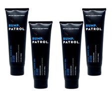 Bump Patrol Cool Shave Gel with Menthol for Sensitive Skin 4 oz - 4 Pack
