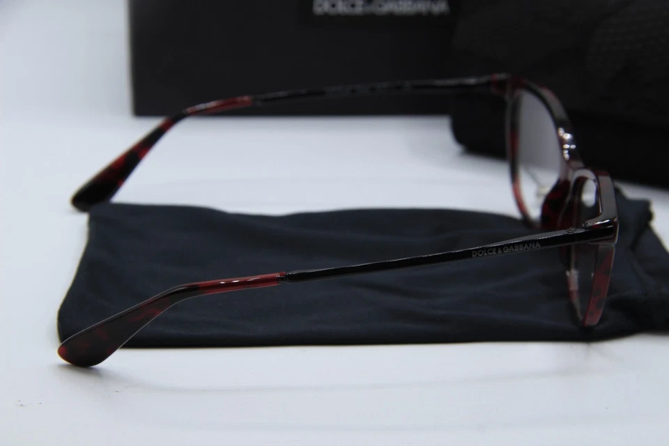 НОВЫЙ DOLCE & GABBANA DG 3258 2889 КРАСНЫЙ ГАВАНА ПОДЛИННЫЙ ОПРАВЫ ОЧКИ 52-17! - Изображение 4 из 4