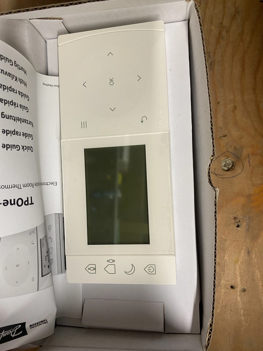 Danfoss TPOneRF Electronic Programmable Room Thermostat, 46 OFF