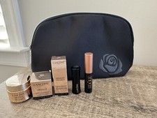 New LANCOME Gift Set Lipstick-Idole Mascara- Absolue Soft Cream-Eye Cream-Serum