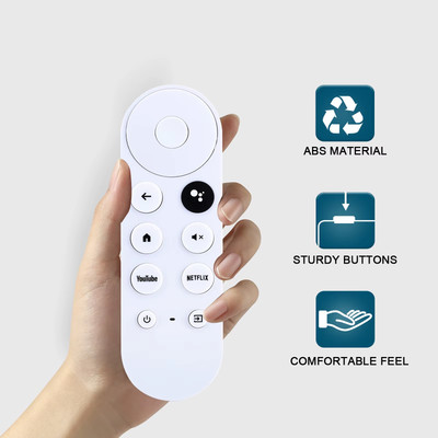 Replacement for Google-Chromecast-Remote, for Chromecast with Google Tv Remote &