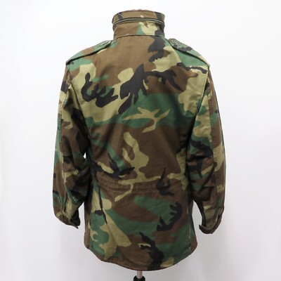VINTAGE ORIGINAL US ARMY M-65 M65 FIELD JACKET CAMOUFLAGE 1991