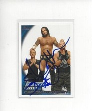 2010 Topps WWE Serena Deeb Doc Luke Gallows Autographed Card AEW SES PUNK TC321