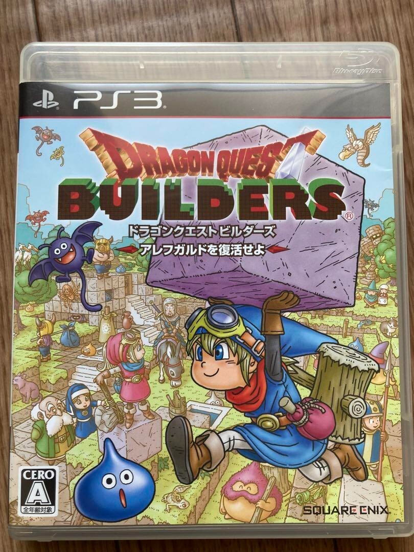 Japan Anime Dragon Quest PlayStation 3 PS3 GAME SOFT Builders Resurrect Alefgard