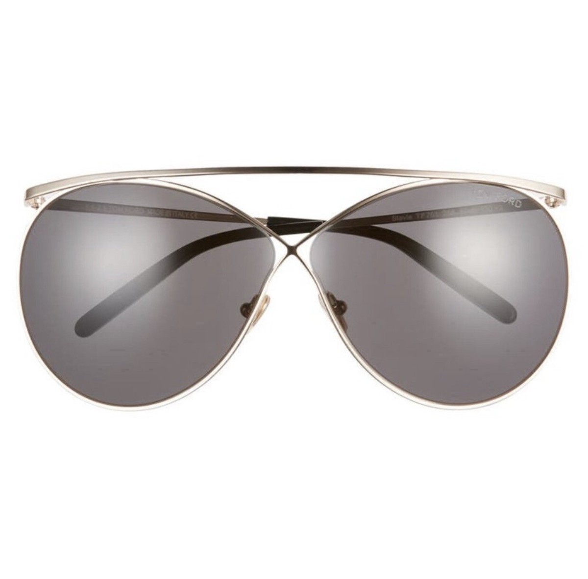 NEW!! TOM FORD Stevie 59mm Polarized Aviator Sunglasses  display picture 2