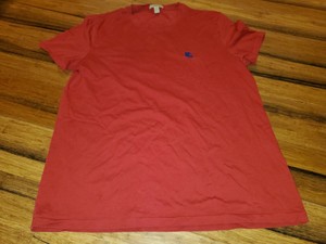 burberry t shirt red logo