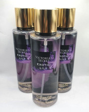 VICTORIA'S SECRET EXOTIC LILY BODY MIST 8.4 FL OZ EACH 3