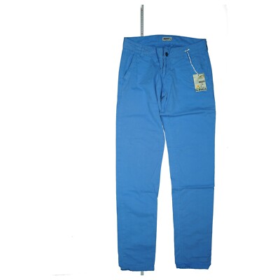 Anna David Damen Jeans Hose Chino comfort Slim Stoff low Rise S W28 L32 Blau NEU