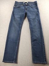 Levi's 511 Boy's Jeans Blue Size 16 Reg Straight Slim Medium Wash 28" Denim
