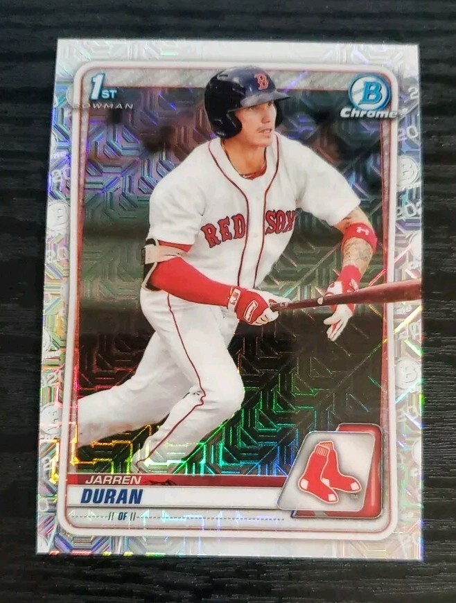 2020 Bowman Mega Chrome Jarren Duran Mojo Refractor #BCP-144