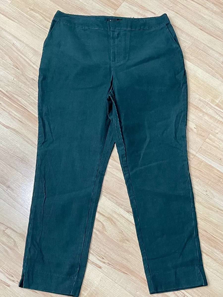 Emerald green 2025 corduroy pants
