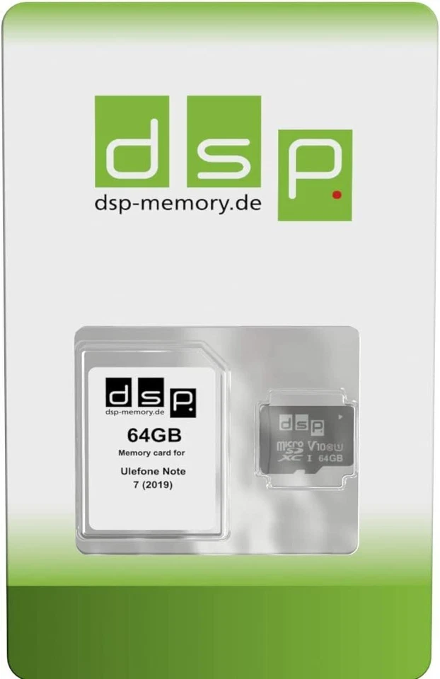 DSP Micro SD Card 64GB Memory Card Note 7 Storage Device - Image 3 of 3