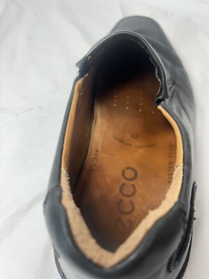 ECCO Seattle Slip On Loafers Black Leather size US 8 Eu 42  display picture 1
