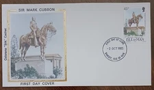UNITED KINGDOM  - 1985 - SIR MARK CUBBON - COLORANO - SILK CACHET FDC - VF - #19