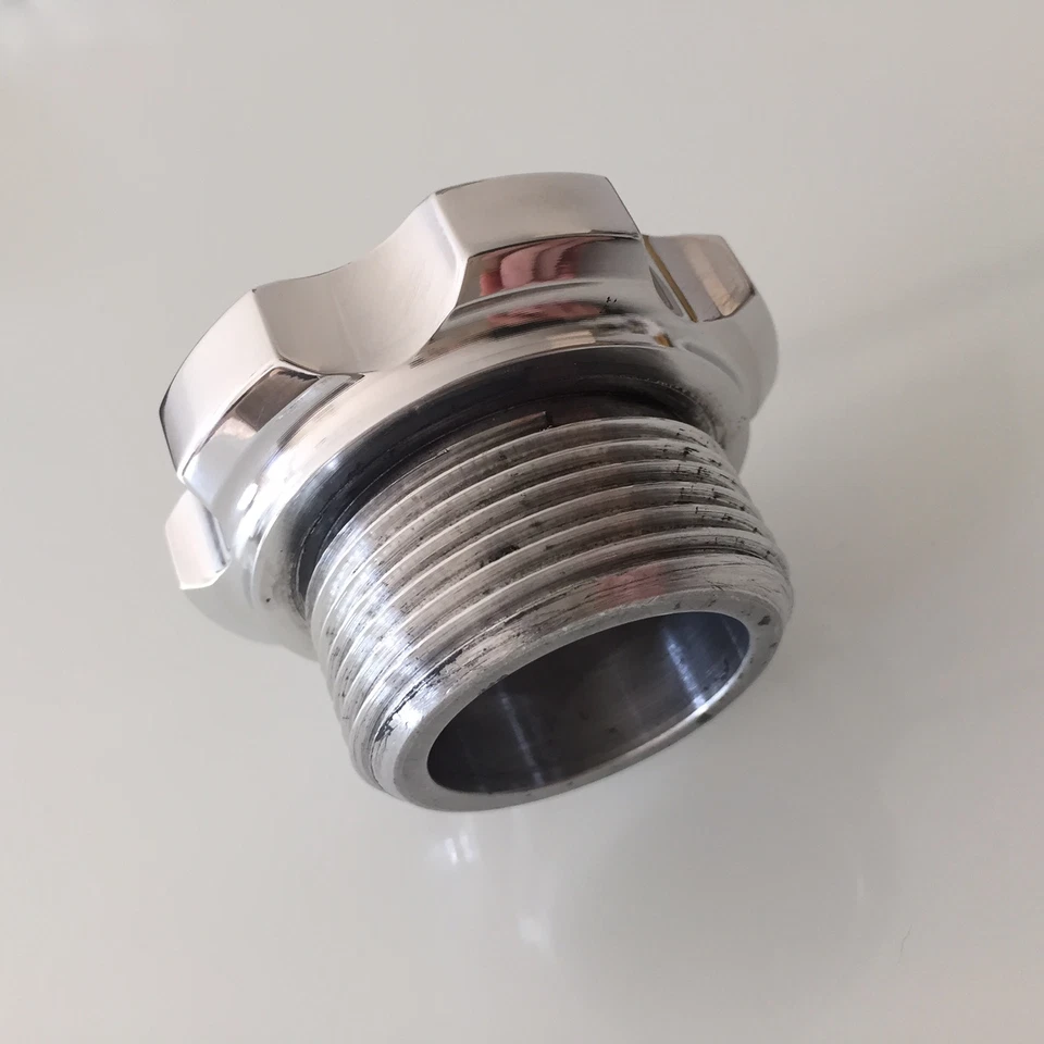 TAPA DE LLENADO DE ACEITE DE ALUMINIO ROVER TVR FORD LAND ROVER MORGAN QUIMERA GRIFFITH V8  - Imagen 3 de 4