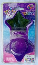 2014 Lisa Frank Compact SPEAKER MIRROR 3.5mm Plug Rechargeable PURPLE PUPPY