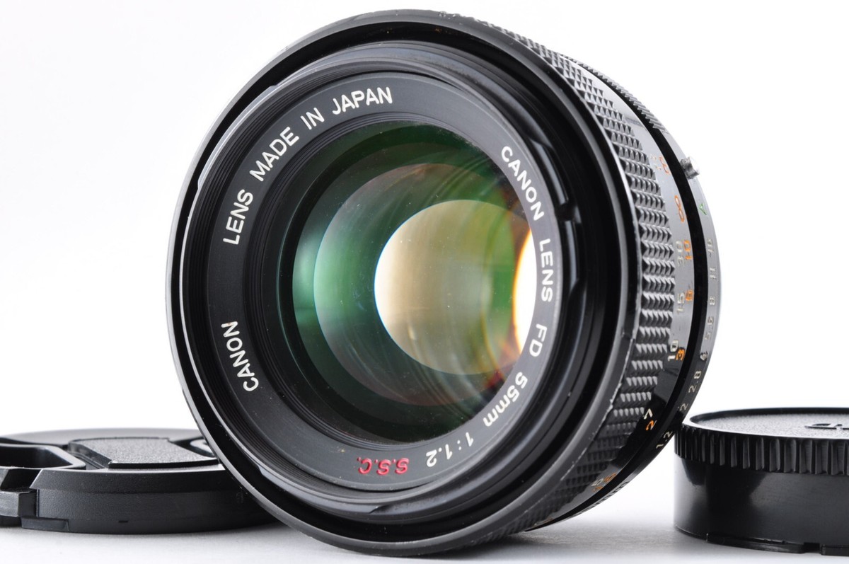 Canon FD 55mm F1.2 S.S.C. Maintained SSC MF Standard Prime Canon FD 55mm F1.2 S.S.C. Maintained SSC MF Standard Prime