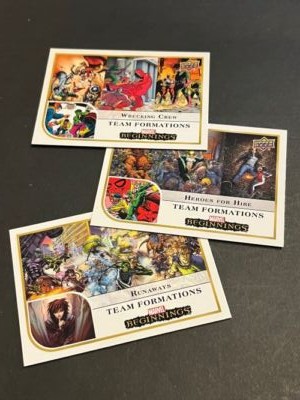 Upper Deck Marvel Beginnings Vol 2 Series 1 Team Formations Inserts A0164