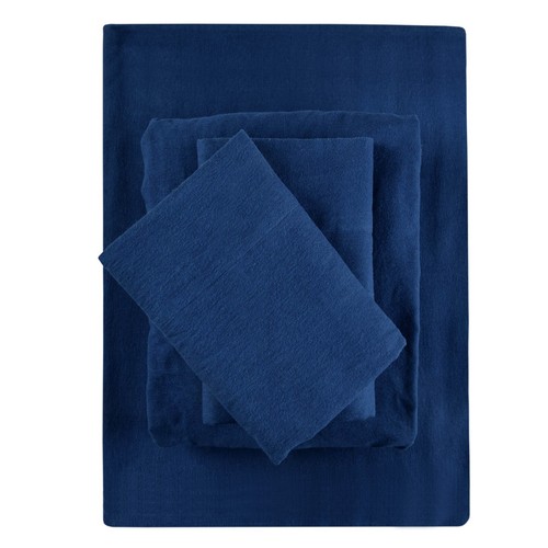 Flannel Sheet Set 100% Brushed Cotton Sheets Fitted Flat Pillow Case Deep Pocket - Picture 243 of 259