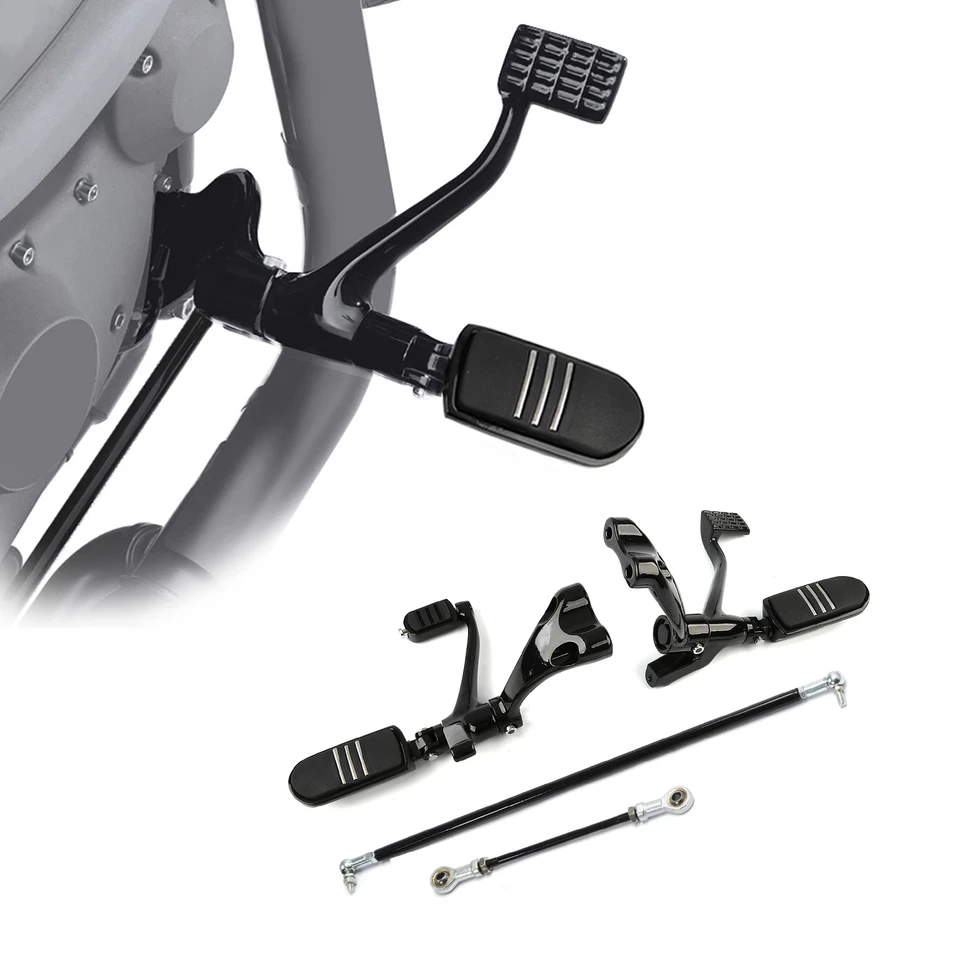 Palancas de acoplamiento de clavijas de control delanteras para Harley Sportster XL883 1200 personalizadas 04-13 Foto 4 de 4