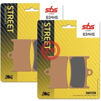 Kit 4 BremsbelÄGe Vorderseite SBS 634HS Sinter Yamaha FZ6 Fazer-S2 600 2007-08
