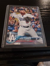 2018 Topps #599 Justin Turner Los Angeles Dodgers Baseball