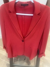 Red Theory Size 10 Blazer Jacket