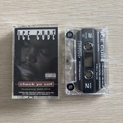 Ice Cube check yo self  CASSETTE TAPE s hip hop